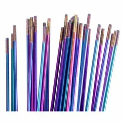 Blank PG BMX Eger (regnbue) -Hjuldele Butik Blank PG BMX Spokes Rainbow Spokes Rainbow NotSet 1