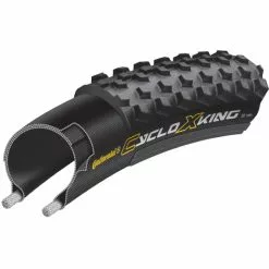 Continental Cyclo X King RaceSport Foldbart CX-dæk -Hjuldele Butik Continental Cyclo X King RaceSport Folding CX Tyre Cyclocross Tyres Black Black 100451 1