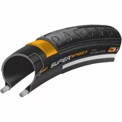 Sammenfoldeligt Continental SuperSport Plus-dæk Til Vejcykler 6 Sammenfoldeligt Continental SuperSport Plus-dæk Til Vejcykler -Hjuldele Butik Continental SuperSport Plus Folding Road Tyre Road Race Tyres Black Black 100341 1