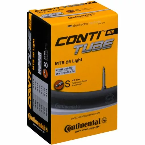 Continental MTB 26 Light Slange 5 Continental MTB 26 Light Slange -Hjuldele Butik Continental MTB Tubes ProductPicture 30 0181681