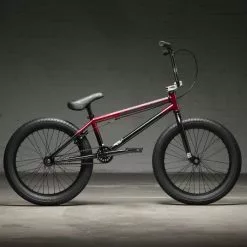 Kink Curb BMX Bike (2022) -Hjuldele Butik Kink Curb BMX Bike Gloss Blood Orange 02