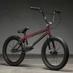 Kink Curb BMX Bike (2022) -Hjuldele Butik Kink Curb BMX Bike Gloss Blood Orange 03