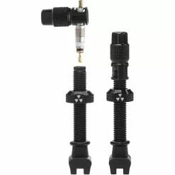 Nukeproof Universal Presta Tubeless Valves - Pair -Hjuldele Butik Nukeproof Universal Presta Tubeless Valves Pair Tyre Spares Black FTWG18A 45LNF12R4BLK 0
