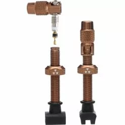 Nukeproof Universal Presta Tubeless Valves - Pair -Hjuldele Butik Nukeproof Universal Presta Tubeless Valves Pair Tyre Spares Copper FTWG18A 45LNF12R4COP 1