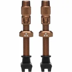Nukeproof Universal Presta Tubeless Valves - Pair -Hjuldele Butik Nukeproof Universal Presta Tubeless Valves Pair Tyre Spares Copper FTWG18A 45LNF12R4COP