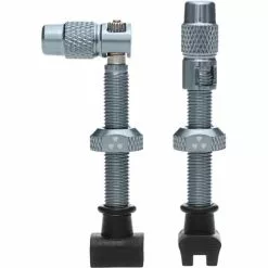 Nukeproof Universal Presta Tubeless Valves - Pair -Hjuldele Butik Nukeproof Universal Presta Tubeless Valves Pair Tyre Spares Grey FTWG18A 45LNF12R4GRY 0