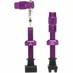 Nukeproof Universal Presta Tubeless Valves - Pair -Hjuldele Butik Nukeproof Universal Presta Tubeless Valves Pair Tyre Spares Purple FTWG18A 45LNF12R4PUR 1