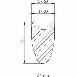 Prime BlackEdition 50 Hjulsæt (karbon) 17 Prime BlackEdition 50 Hjulsæt (karbon) -Hjuldele Butik Prime BlackEdition 50 Carbon Wheelset Wheel Sets 700c Lightweight NotSet PBE50PBCCB 6