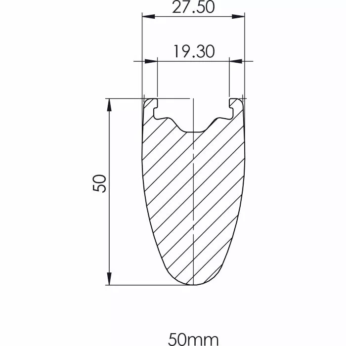 Prime BlackEdition 50 Hjulsæt (karbon) 9 Prime BlackEdition 50 Hjulsæt (karbon) - Billede 9