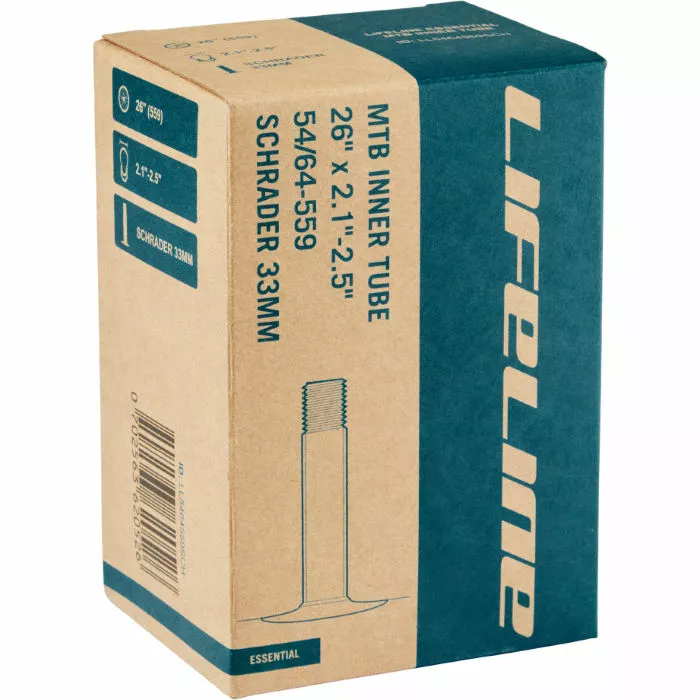 LifeLine 26" MTB Slange 2 LifeLine 26" MTB Slange - Billede 2