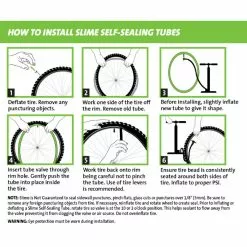 Slime Inner Tube 9 Slime Inner Tube -Hjuldele Butik prod180636 Black NE 05